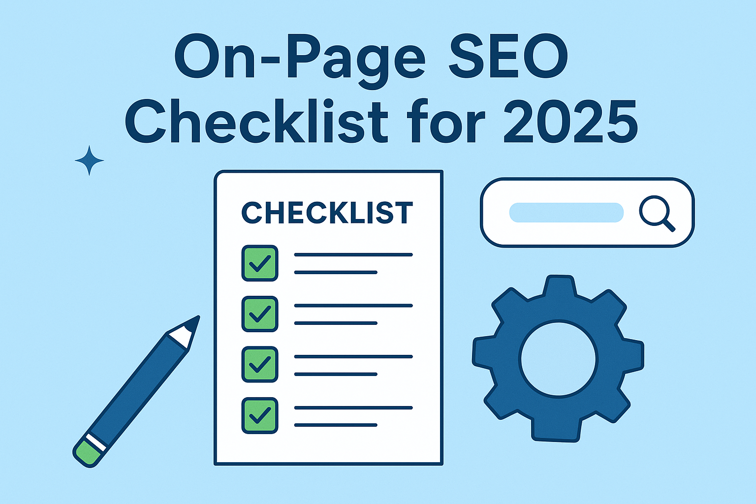 On-Page SEO Checklist for 2025